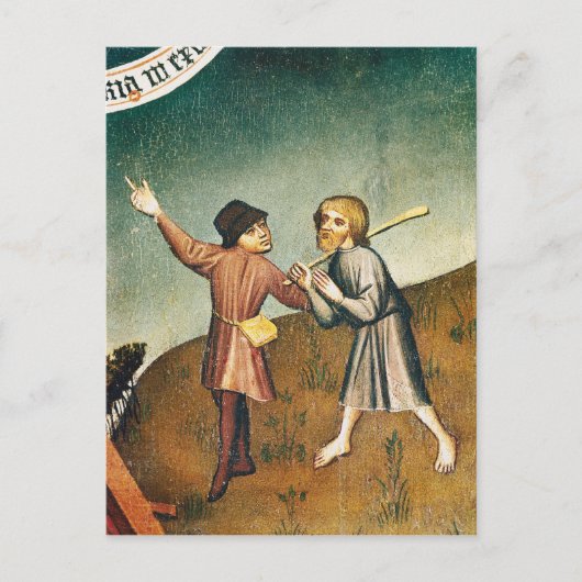 De verrijking van de Magi, detail van de Briefkaart (Voorkant)