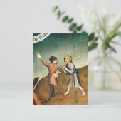 De verrijking van de Magi, detail van de Briefkaart (Staand voorkant)