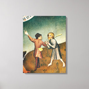 De verrijking van de Magi, detail van de Canvas Afdruk