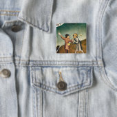 De verrijking van de Magi, detail van de Vierkante Button 5,1 Cm (In situ)
