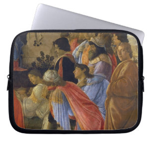 De verrijking van de Magi, detail van het schilder Laptop Sleeve