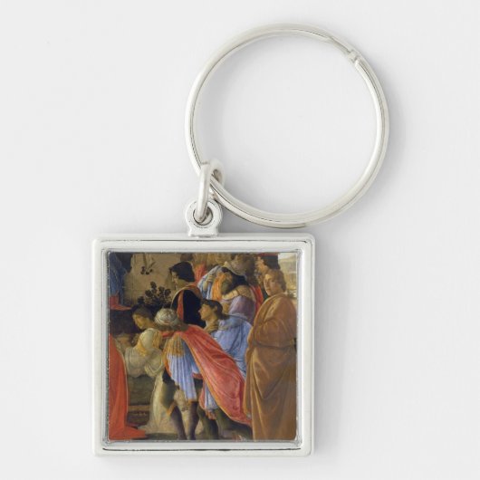 De verrijking van de Magi, detail van het schilder Sleutelhanger (Voorkant)