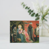 De verrijking van de Magi (olie op het paneel) Briefkaart (Staand voorkant)