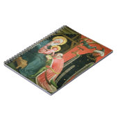 De verrijking van de Magi (olie op het paneel) Notitieboek (Linkerzijde)