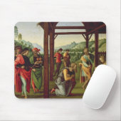 De verrijking van de Magi (olie op het paneel) (zi Muismat (Met muis)