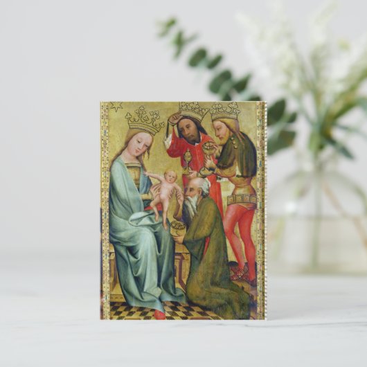 De verrijking van de Magi van Briefkaart (Staand voorkant)