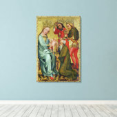 De verrijking van de Magi van Canvas Afdruk (Insitu (Houten vloer))