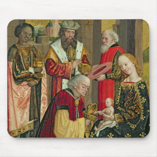 De verrijking van de Magi, van het Dome Altar Muismat (Voorkant)