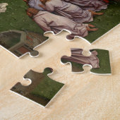 De verrijking van het mystieke lampje, het gehenta legpuzzel (Zijkant)