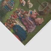 De verrijking van het mystieke lampje, het gehenta tissuepapier (Detail)