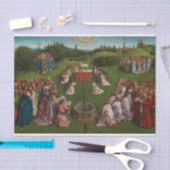 De verrijking van het mystieke lampje, het gehenta tissuepapier (Craft)