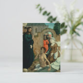 De verrijzenis van Lazarus Briefkaart (Staand voorkant)