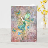 De verrukte Kaart van de Fee van de Tuin (Gele Bloem)