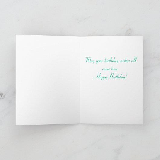 De verrukte kaart van de Verjaardag (Binnen)