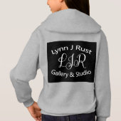 "De Verschijning" kinderen kunst hoodie (Achterkant)