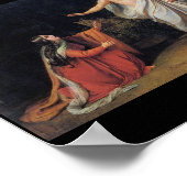 De verschijning van Christus aan Mary Magdalene Poster (Hoek)