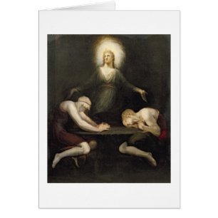 De verschijning van Christus in Emmaus, 1792 (olie