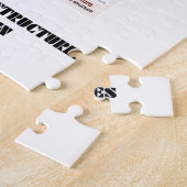 De verschillende eiwitstructuren (biologie) legpuzzel (Zijkant)