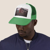 De verschillende kleuren van het landgoed trucker pet (In situ)