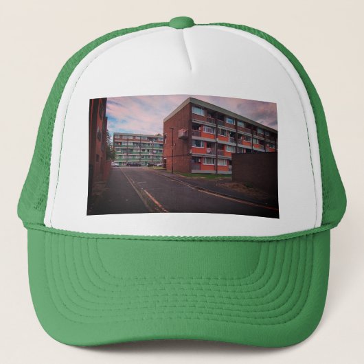 De verschillende kleuren van het landgoed trucker pet (Voorkant)