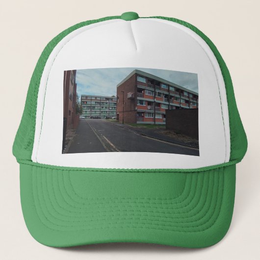 De verschillende kleuren van het landgoed trucker pet (Voorkant)