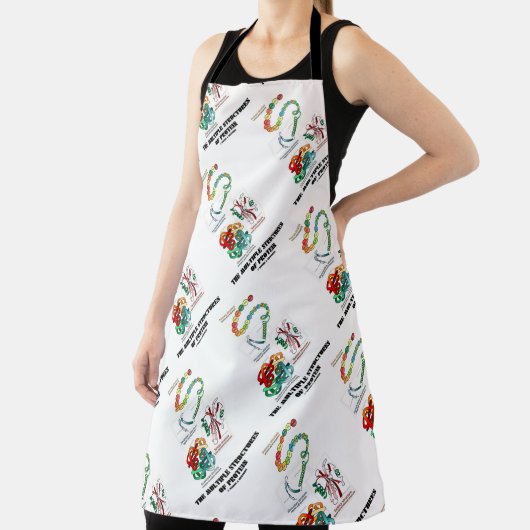 De verschillende structuren van de eiwitbiologie schort (Insitu)