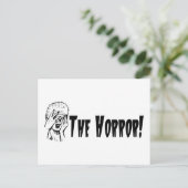 De verschrikking! Freaky Girl Briefkaart (Staand voorkant)