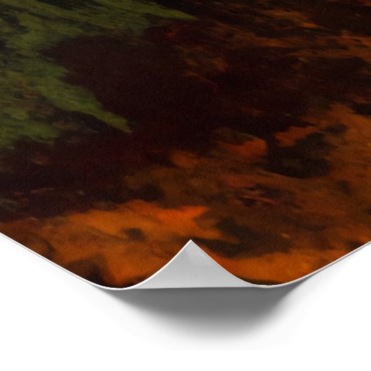 De verschrikking van de pompoen | AI Art Poster (Hoek)