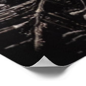 De verschrikking van de verwoeste stad | AI Art Po Poster (Hoek)