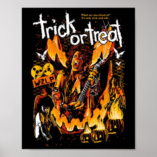 De verschrikkingen van Halloween Trick or treat Poster (Voorkant)