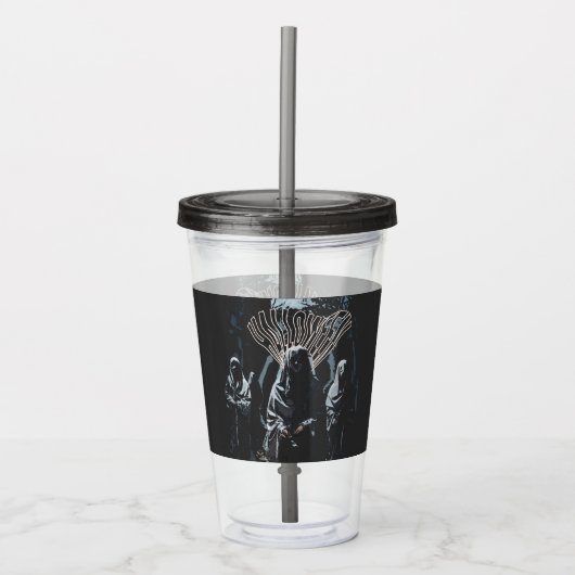 De verschrikkingen van het angstaanjagende Hallowe Acryl Drinkbeker (Voorkant)