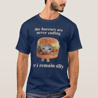 De verschrikkingen zijn nooit eindigend maar ik bl t-shirt