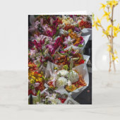 De verse Boeketten van de Bloem Kaart (Gele Bloem)