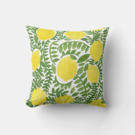 De verse Lemon-boom Kussen