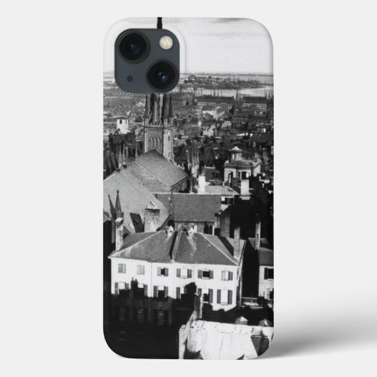 De versierde torenspits van een kerk in Boston Case-Mate iPhone Case (Achterkant)