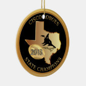 De versiering van de Champions van de Staat van Ci Keramisch Ornament (Rechts)