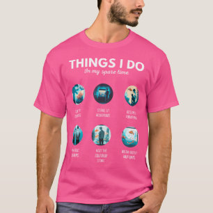 De verslaving Aquarium Liefhebbers Funny Aquarium T-shirt