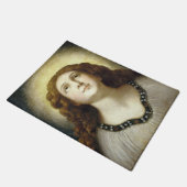 De versleten soep (Angelic Young Religious Woman) Deurmat (Schuin)