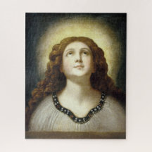 De versleten soep (Angelic Young Religious Woman)