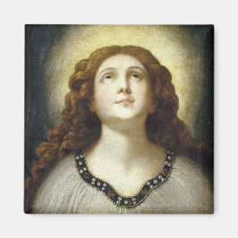 De versleten soep (Angelic Young Religious Woman) Magneet