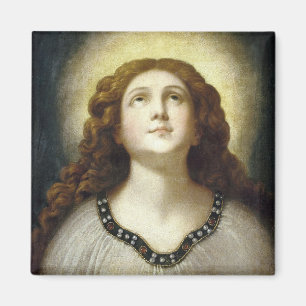 De versleten soep (Angelic Young Religious Woman) Magneet