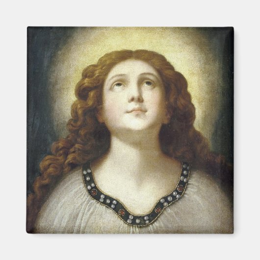 De versleten soep (Angelic Young Religious Woman) Magneet (Voorkant)