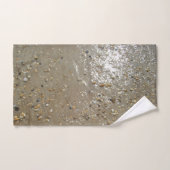 De verstelstallen van de rand van het water bedekk handdoek (Handdoek)