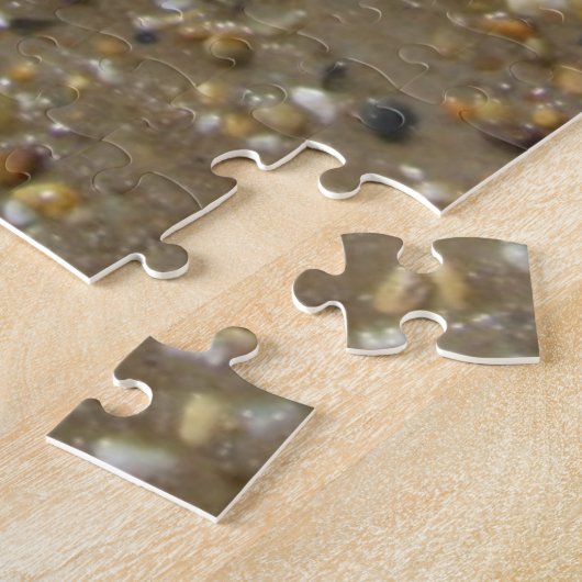 De verstelstallen van de rand van het water bedekk legpuzzel (Zijkant)