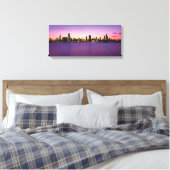 De Verstorte Druk van het Canvas - de Veldlijn van Afdruk (Insitu (Slaapkamer))