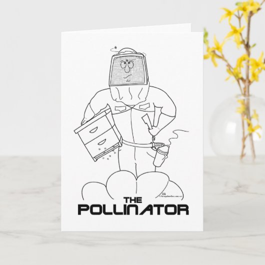 De verstuiver kaart (Gele Bloem)