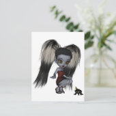 De Versuftheid Zizi van Ragdoll Briefkaart (Staand voorkant)