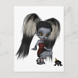 De Versuftheid Zizi van Ragdoll Briefkaart