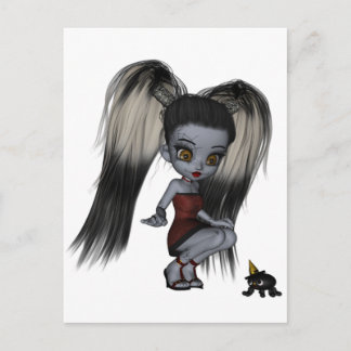 De Versuftheid Zizi van Ragdoll Briefkaart