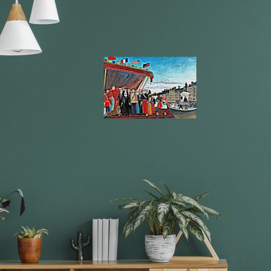 De vertegenwoordigers van buitenlandse machten poster (Woonkamer 1)